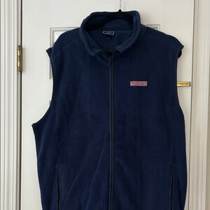 Vineyard Vines Men's Dark Blue Vest